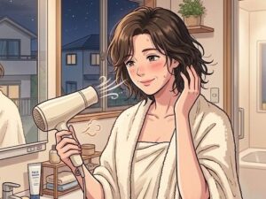 【官能小説】 隣の優しい奥さん  第三話  ブラッシングと、素肌の約束 アイキャッチ画像 【無料同人エロ漫画R18】